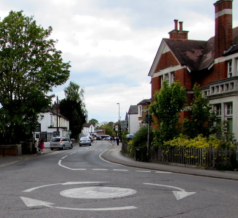 Walton Road, East Molesey. Six of the premises in the borough rated 2 or below are on this road. No business named in this article can be identified in the photograph