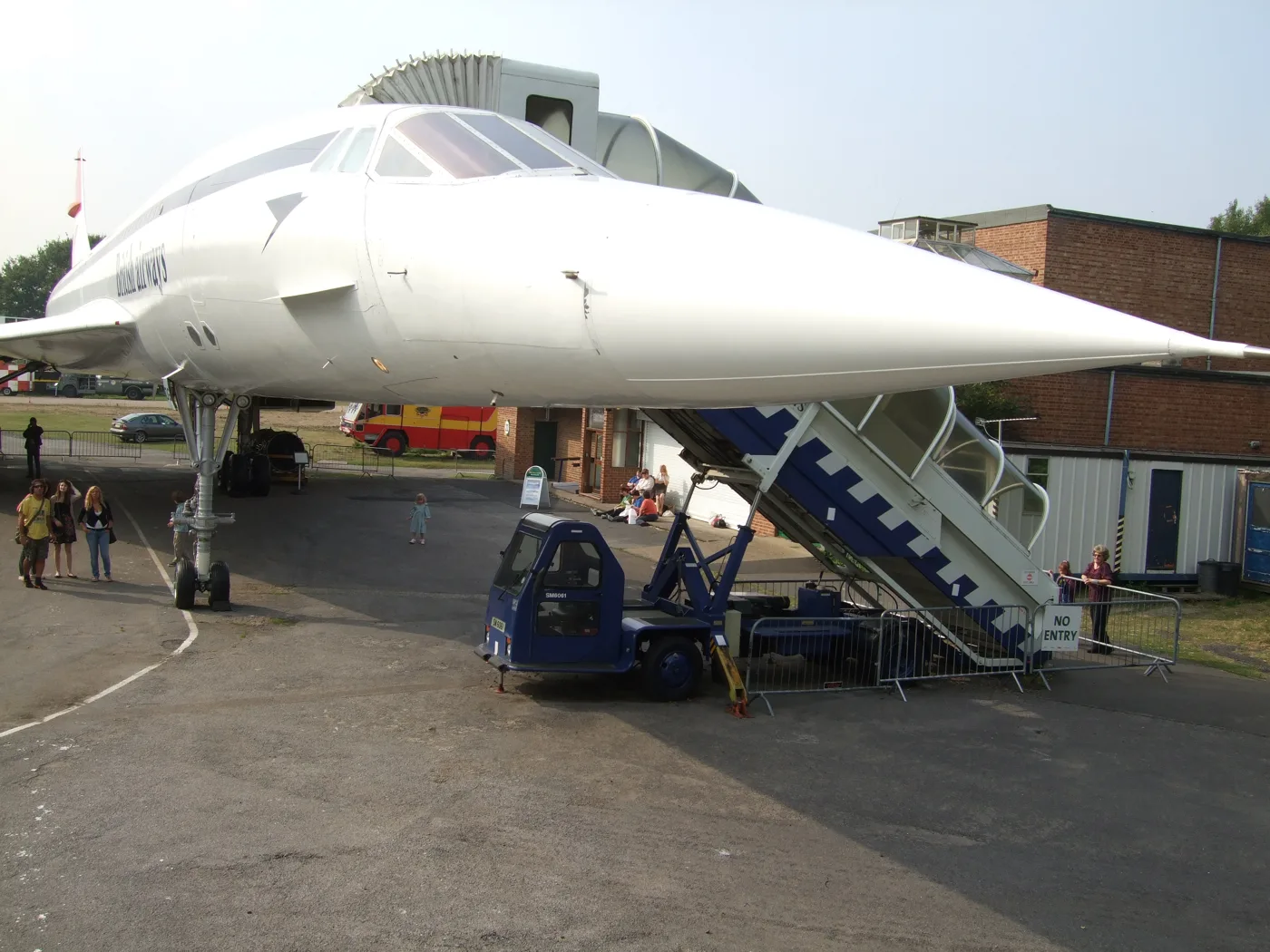 Concorde at Brooklands Museum, Weybridge, in an archive photograph. The museum has events on both weekends of the break